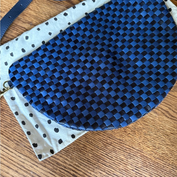 Clare V Grande Fanny Blue Woven - Picture 4 of 5